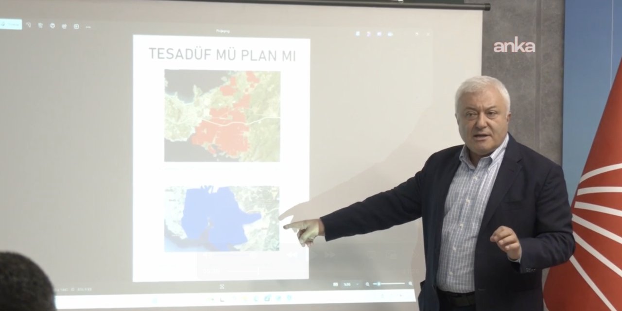 CHP'li Özkan: 'Çeşme projesinde gösterilen alanın yanması tesadüf mü, bir planın sonucu mu?'