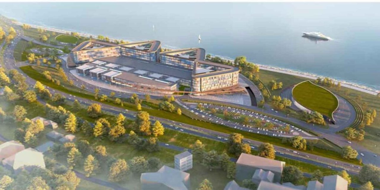 Fırtınada hasar gören Rize Şehir Hastanesi projesi milyonlara mal oldu