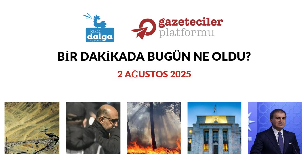 Bir dakikada bugün ne oldu?