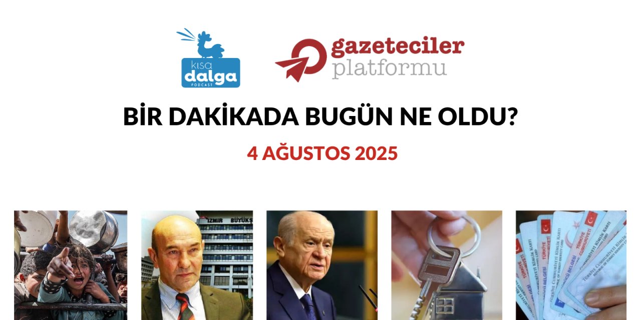 Bir dakikada bugün ne oldu?