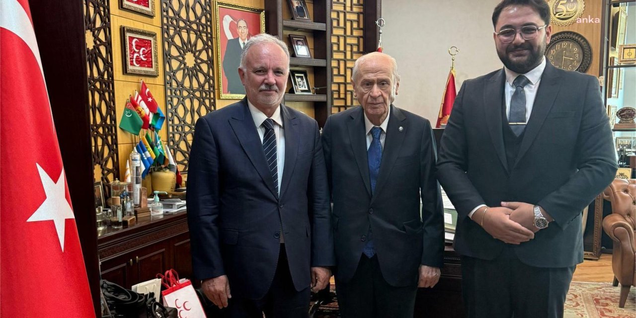 Ayhan Bilgen'den Devlet Bahçeli'ye ziyaret