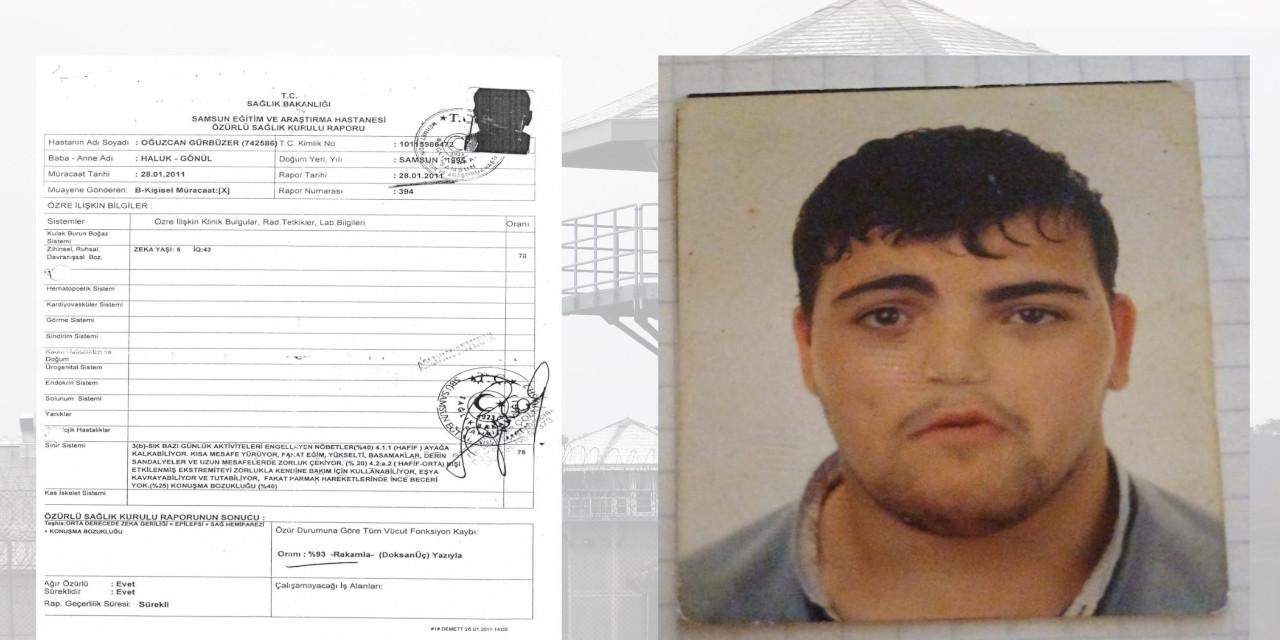 Yüzde 95 engelli birey cezaevinde öldü