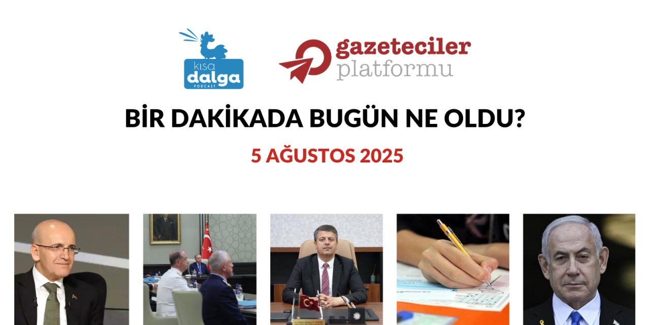 Bir dakikada bugün ne oldu?