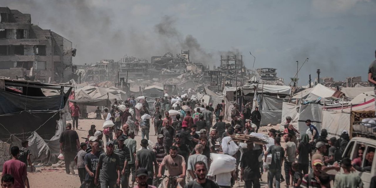 Gazze'deki abluka: İki haftada girmesi gereken 8.400 yardım tırından sadece 1.210'u giriş yapabildi