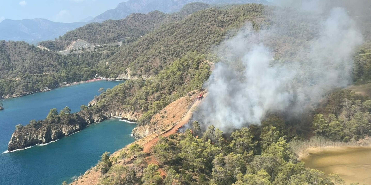 Fethiye'de yangın