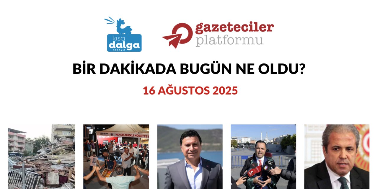 Bir dakikada bugün ne oldu?
