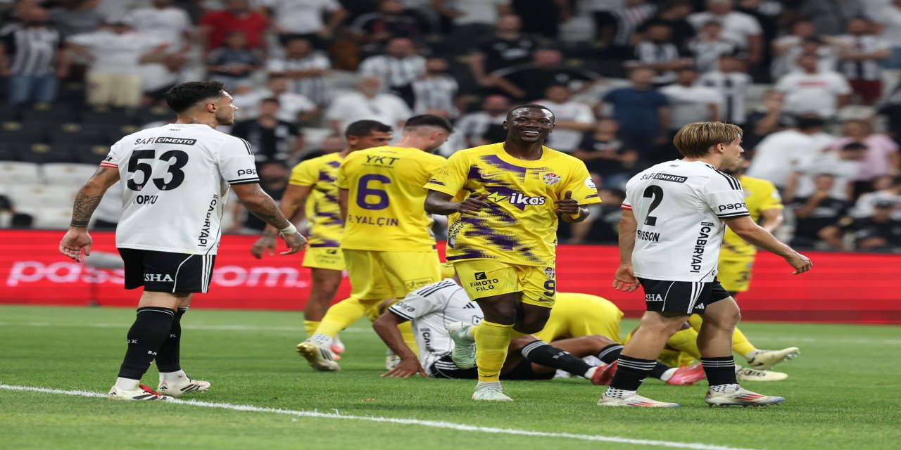 Beşiktaş, Eyüpspor'u geçti ama seyirci mutsuz: 2-1