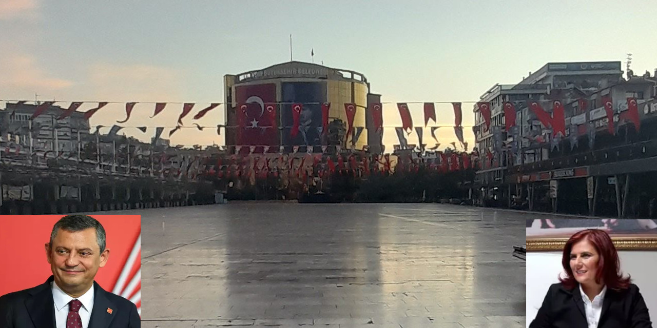 Özel'den Çerçioğlu'nun ofisinin önünde miting: 'Zalimin yoluna minnet etmeyenlerle buluşacağız'