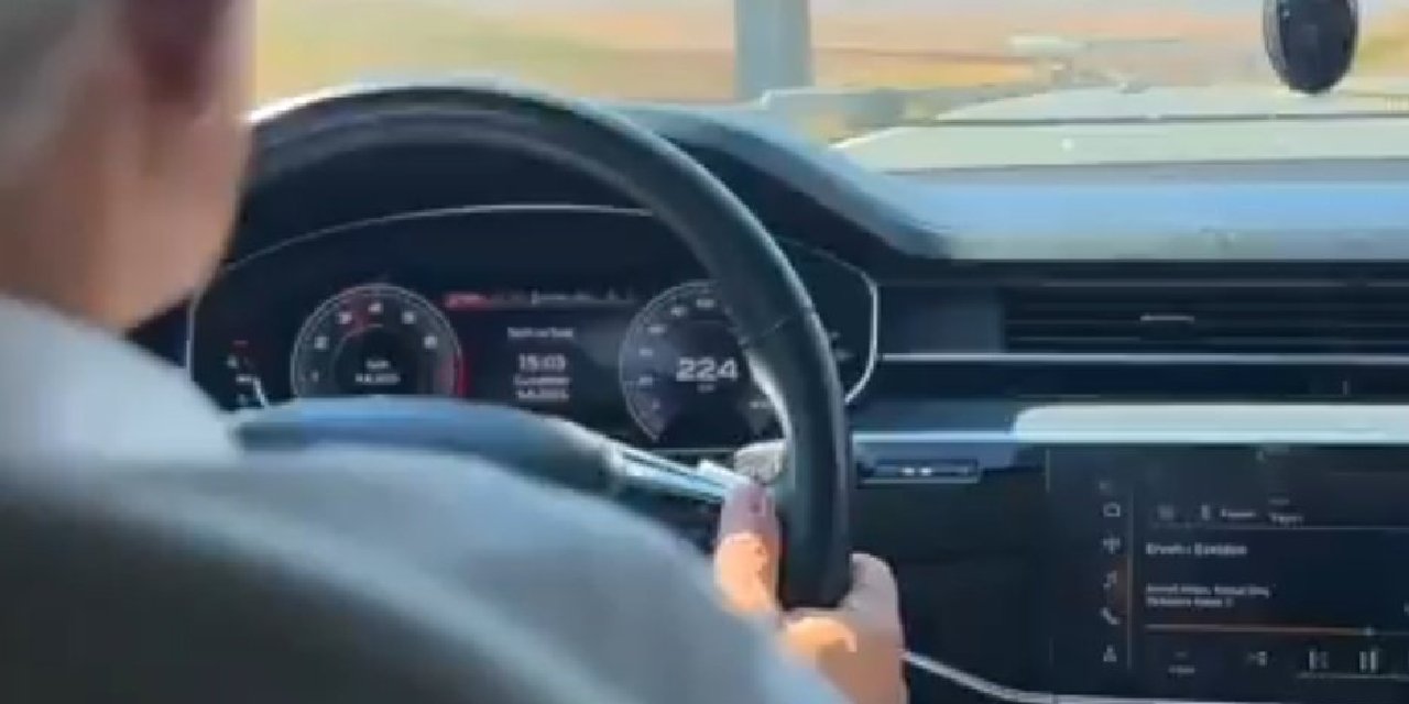 Bakan 140 km hız sınırı olan yolda 224'le gitti: Kesilen cezayı paylaştı
