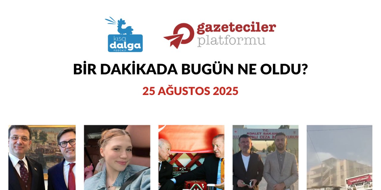 Bir dakikada bugün ne oldu?