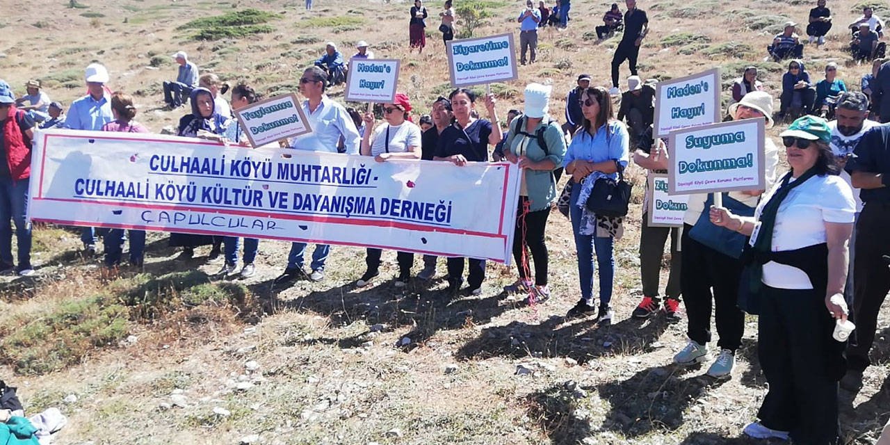 Aleviler için kutsal ziyaret alanına maden tehdidi: Sivas’ta köylüler ayakta