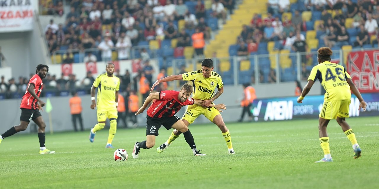 Fenerbahçe, deplasmanda Gençlerbirliği'ni 3-1 mağlup etti