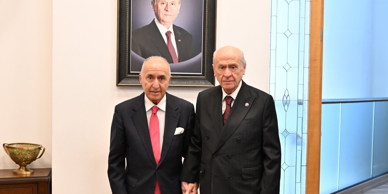 Hikmet Çetin, Devlet Bahçeli&#039;yi ziyaret etti