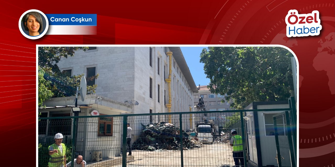 Boşaltılan TRT Radyoevi’nde inşaat: Koruma Kurulu’na göre ‘radyoevi’ işlevi sürecek