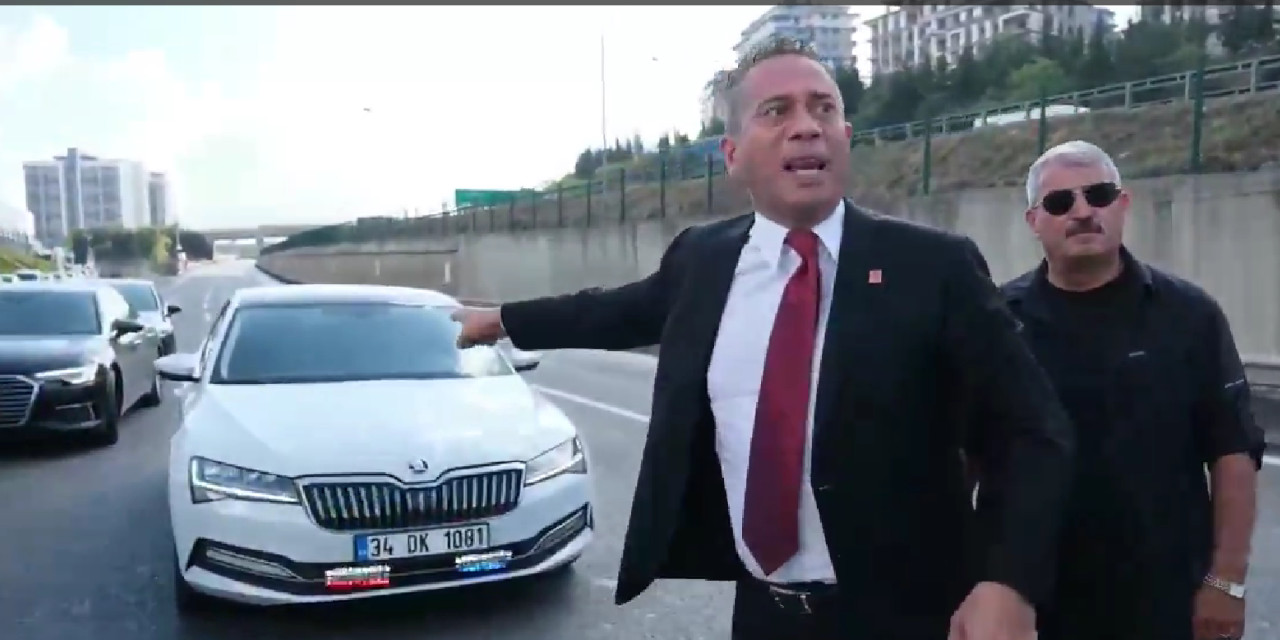 Meclis'in resmi plakalı aracını polis içeri almadı: 'Bu, darbedir'