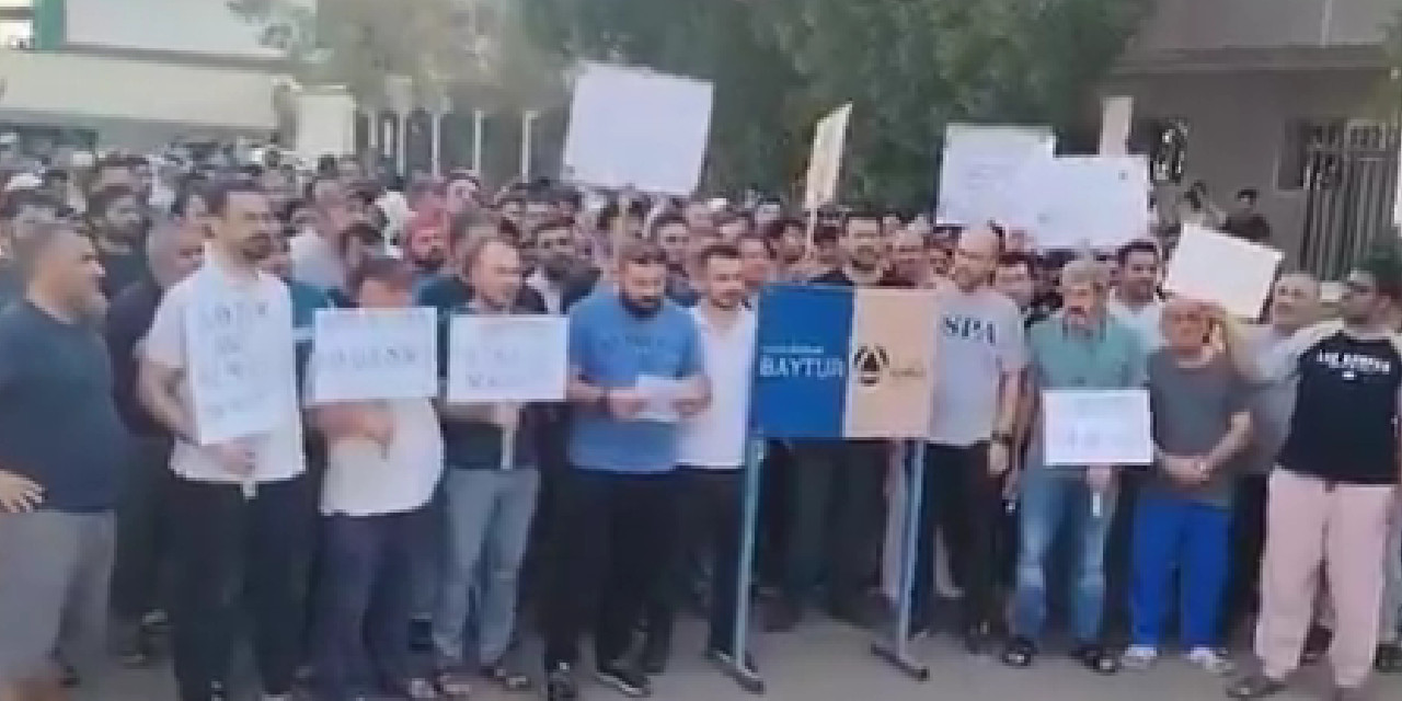 Maaş alamayan işçiler Suudi Arabistan'da eylemde: 3'ü Türk, 11 işçiye gözaltı