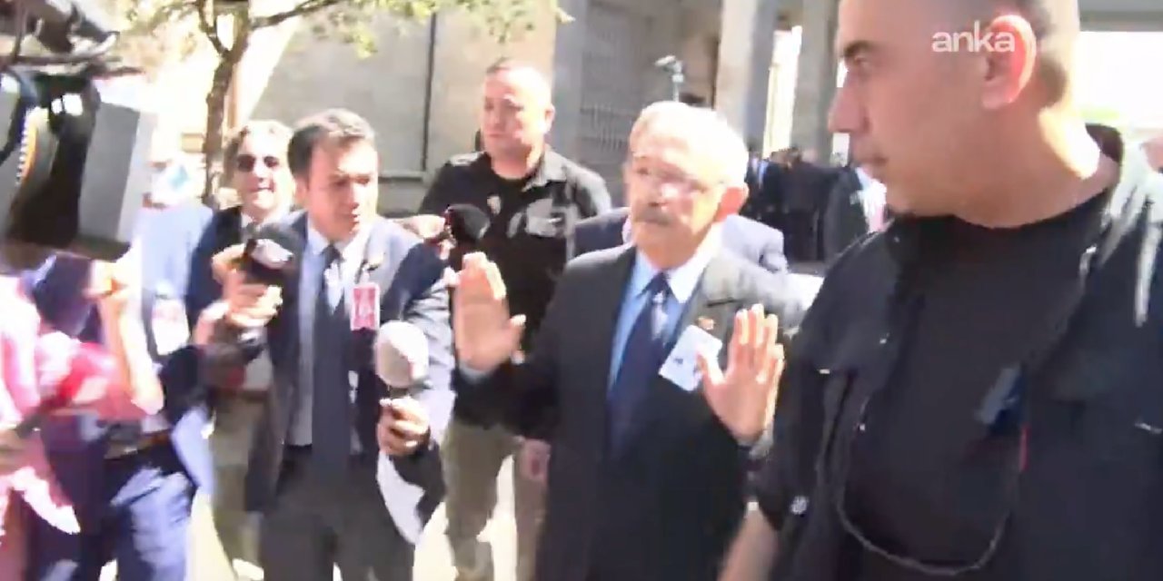 Kurultay davası öncesi gözler Kılıçdaroğlu'nda: Gazetecilerin sorularına yine yanıt vermedi