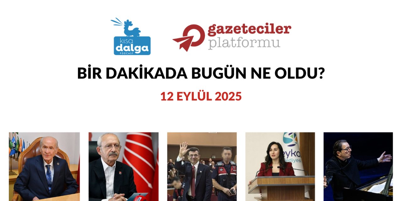 Bir dakikada bugün ne oldu?