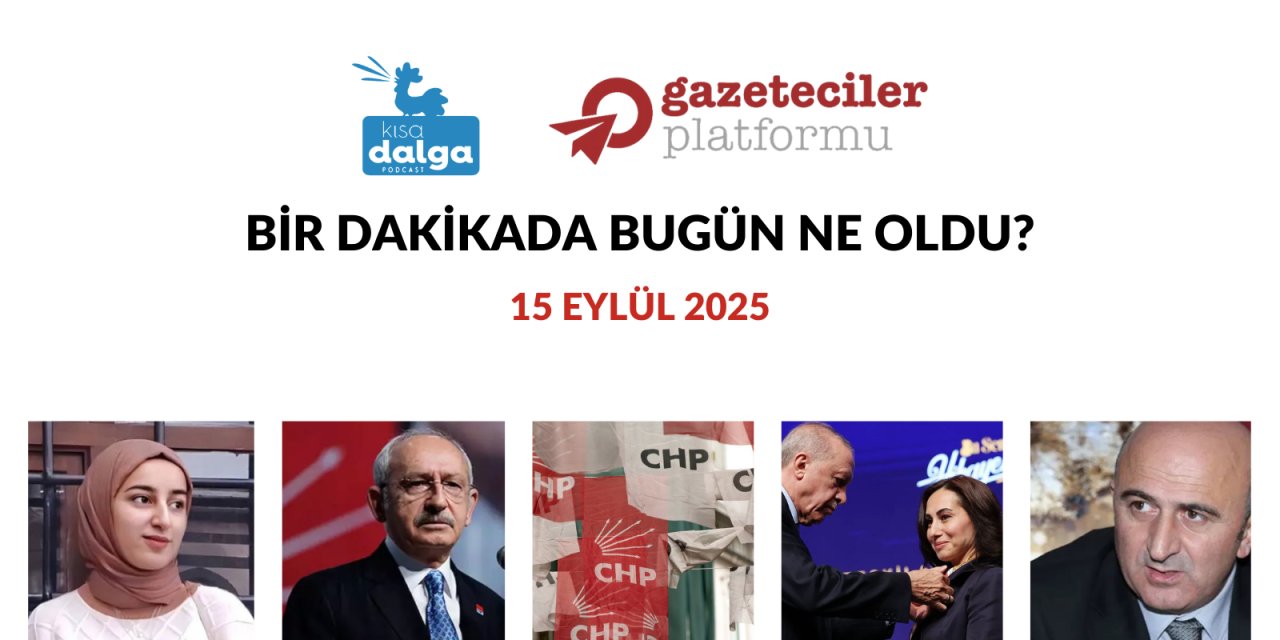 Bir dakikada bugün ne oldu?