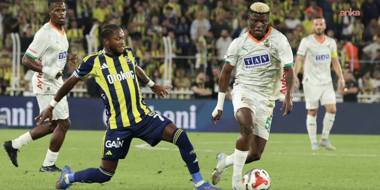 Fenerbahçe ile Alanyaspor berabere kaldı