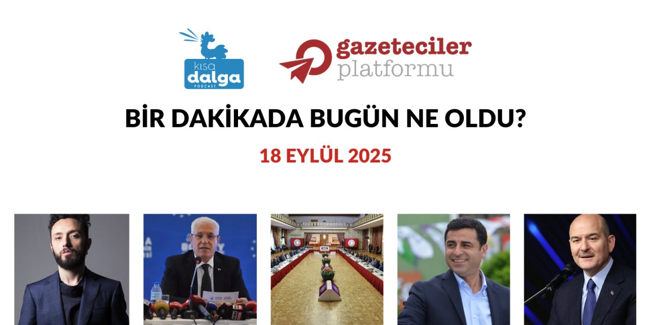 Bir dakikada bugün ne oldu?