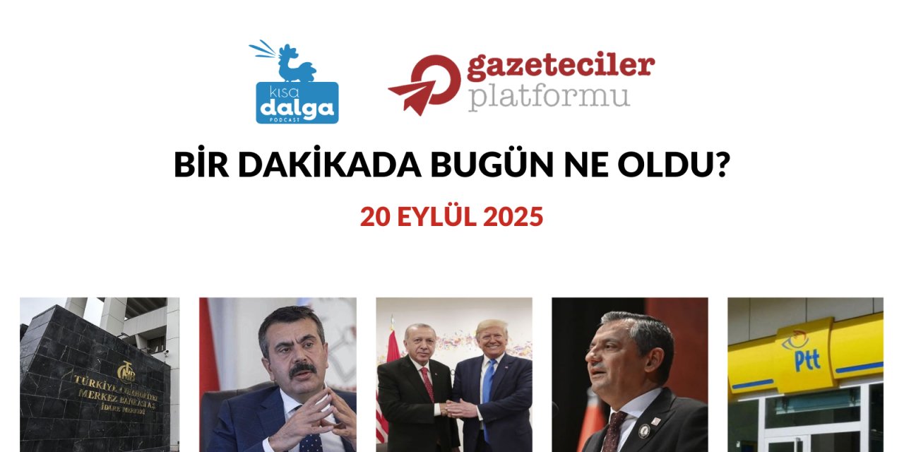 Bir dakikada bugün ne oldu?