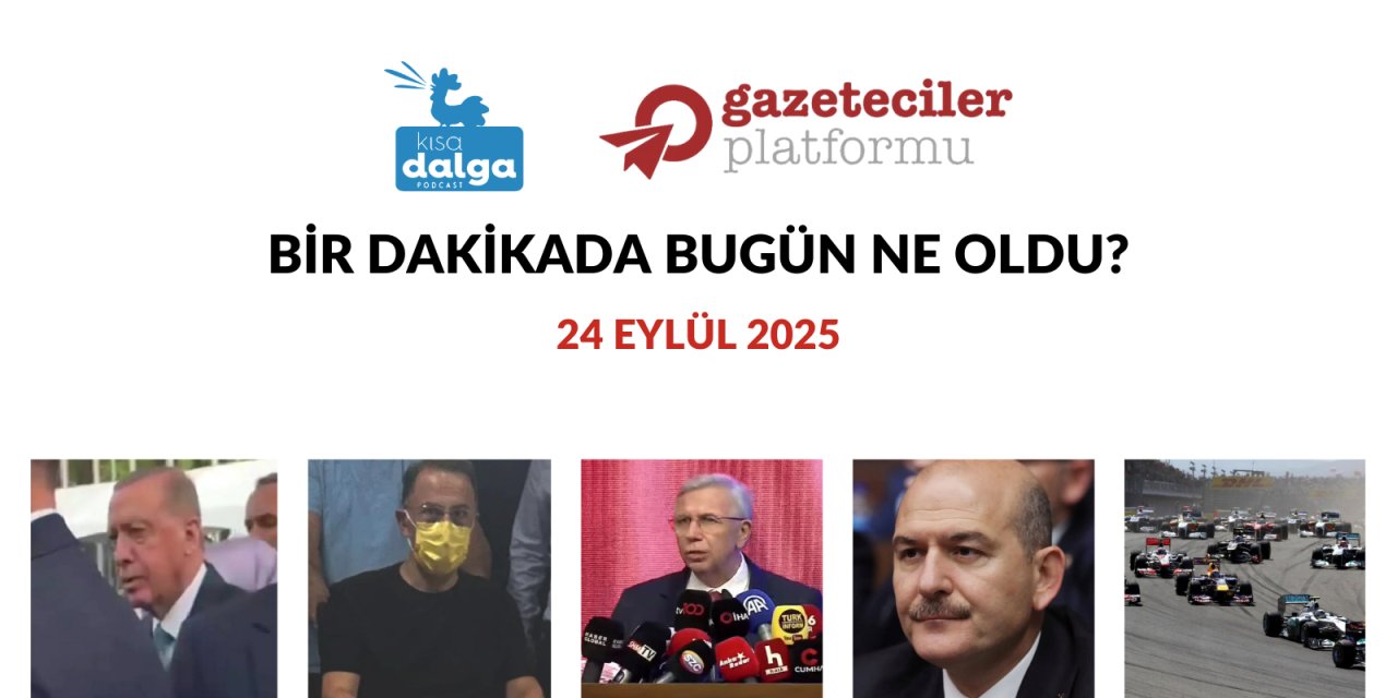 Bir dakikada bugün ne oldu?