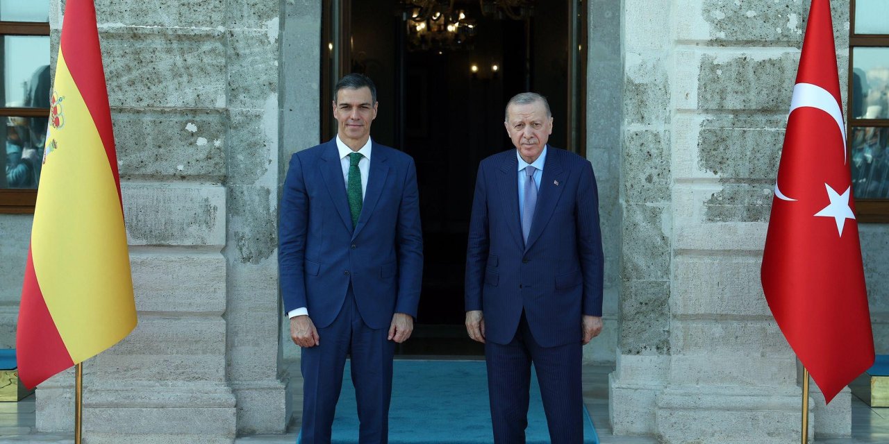 Cumhurbaşkanı Erdoğan, İspanya Başbakanı Sanchez ile görüştü