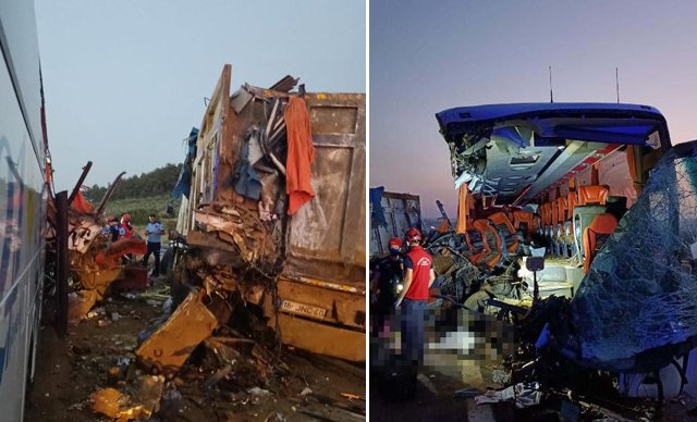 Soma'da kaza: 9 kişi yaşamını yitirdi, 30 yaralı