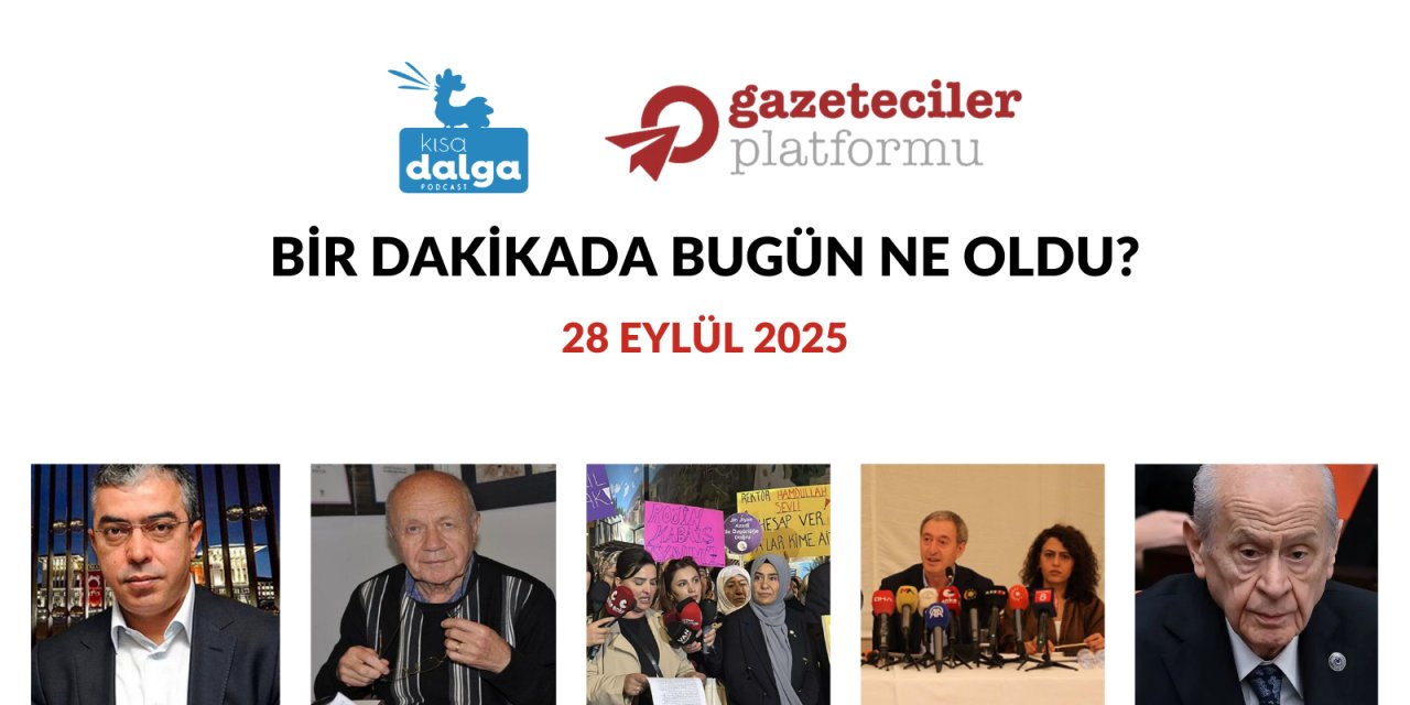 Bir dakikada bugün ne oldu?