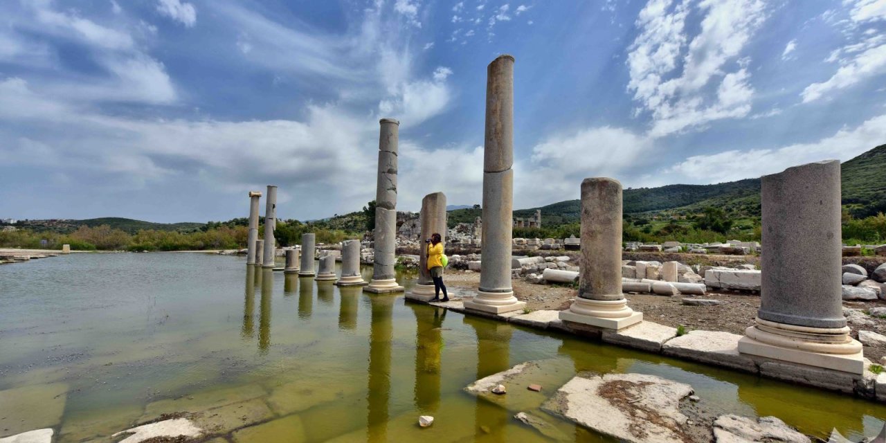 Patara Antik Kenti’nin yanı başına beton hammaddesi tesisi