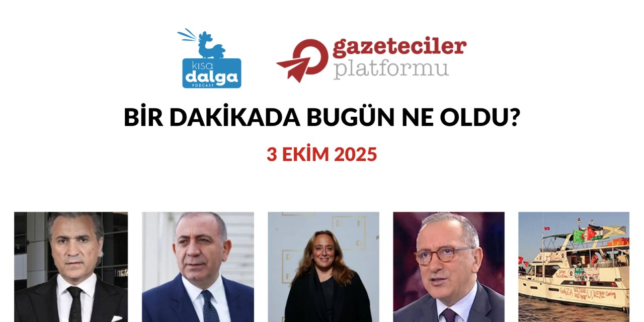 Bir dakikada bugün ne oldu?