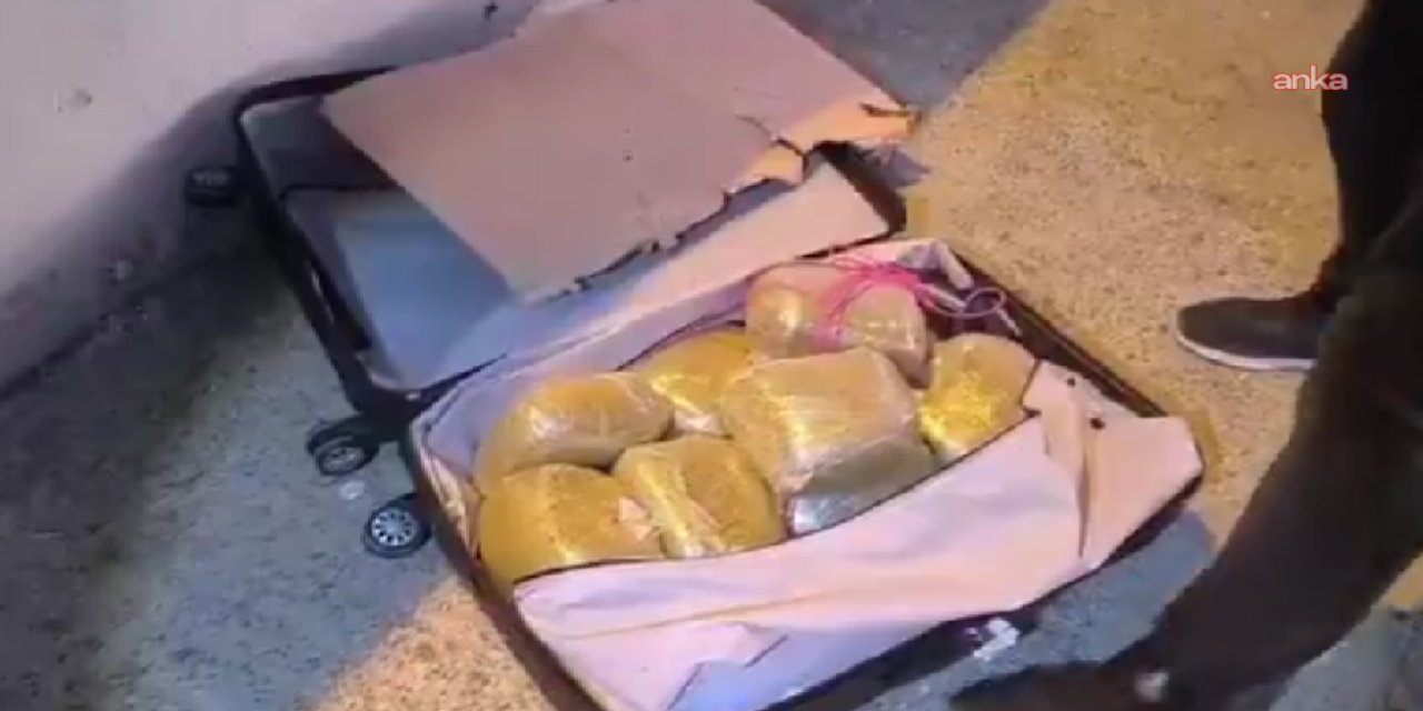 Elazığ'da yolcu otobüsünde 14 kilo uyuşturucu ele geçirildi