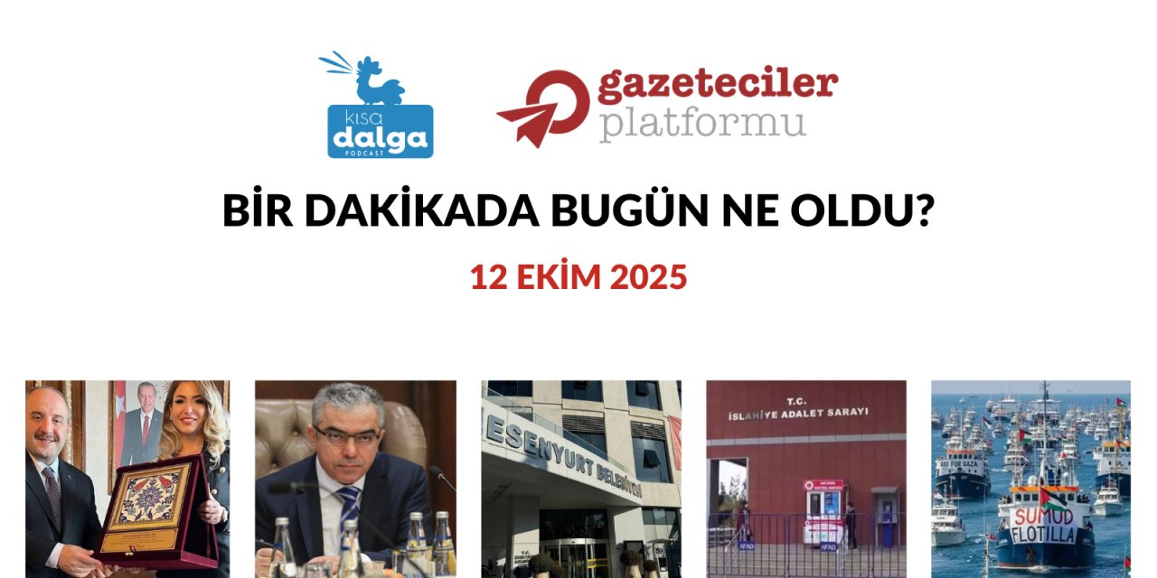 Bir dakikada bugün ne oldu?