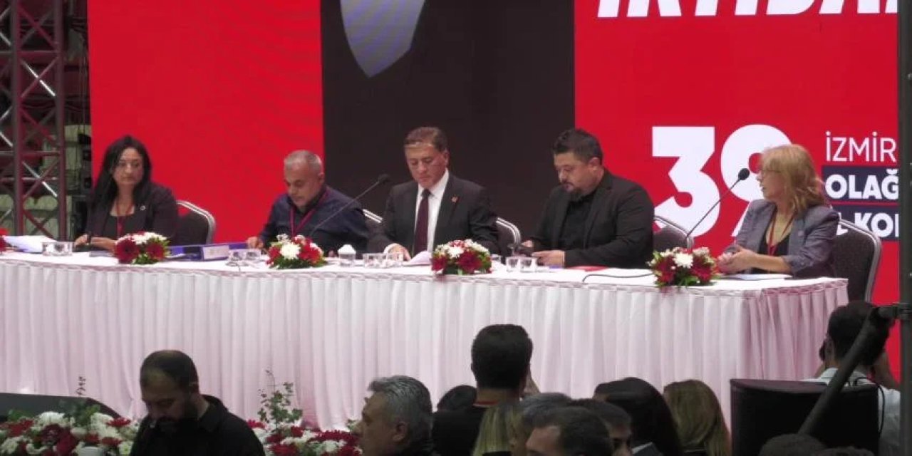 CHP 39. İzmir Olağan İl Kongresi blok listeyle yapılacak