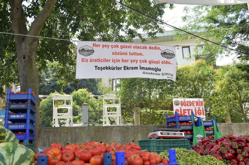 Beşiktaş Üretici ve Kooperatif Pazarı açıldı