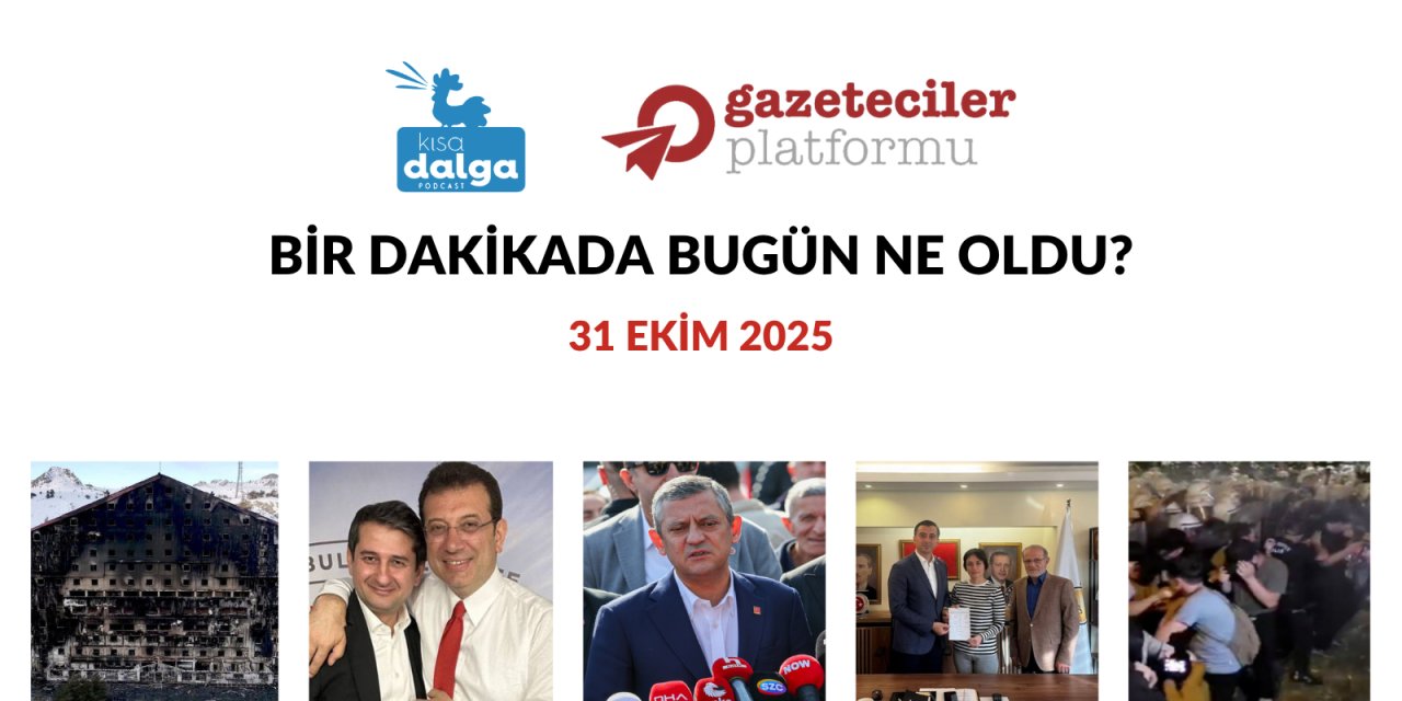 Bir dakikada bugün ne oldu?