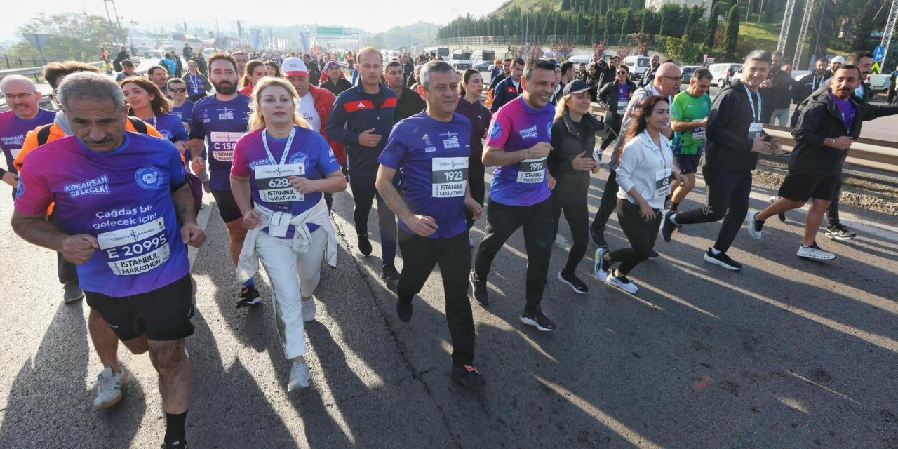 47. İstanbul Maratonu: İmamoğlu’ndan “Adalet için koşun” mesajı