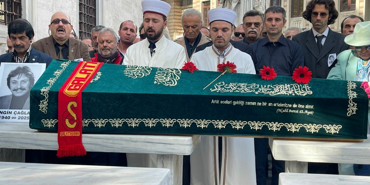 Yeşilçam oyuncusu Engin Çağlar son yolculuğuna uğurlandı