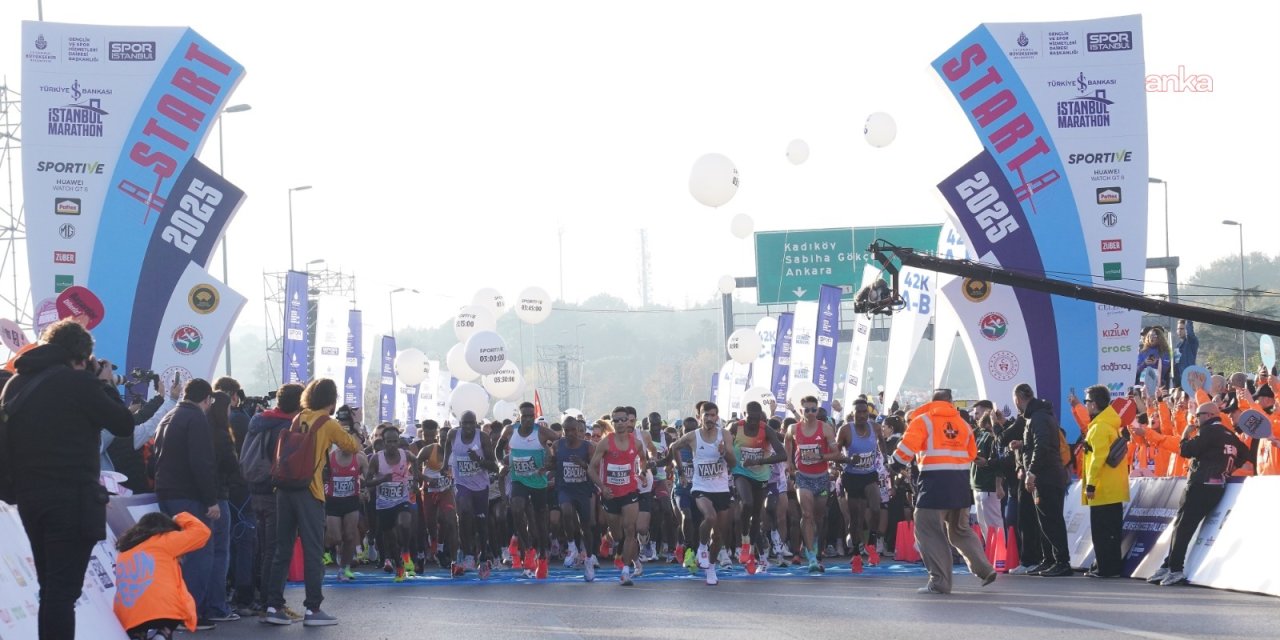 İstanbul Maratonu’nda şampiyonlar Kilimo ve Aderra oldu