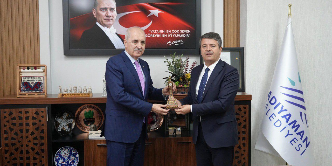 Numan Kurtulmuş, Adıyaman'da Abdurrahman Tutdere’yi ziyaret etti