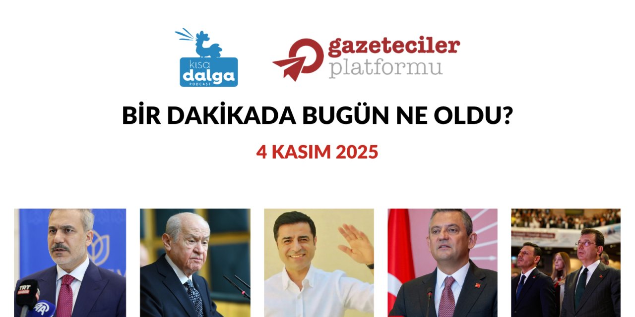 Bir dakikada bugün ne oldu?
