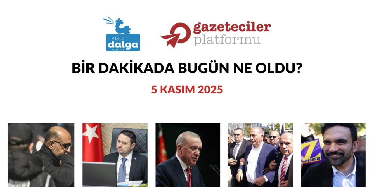 Bir dakikada bugün ne oldu?