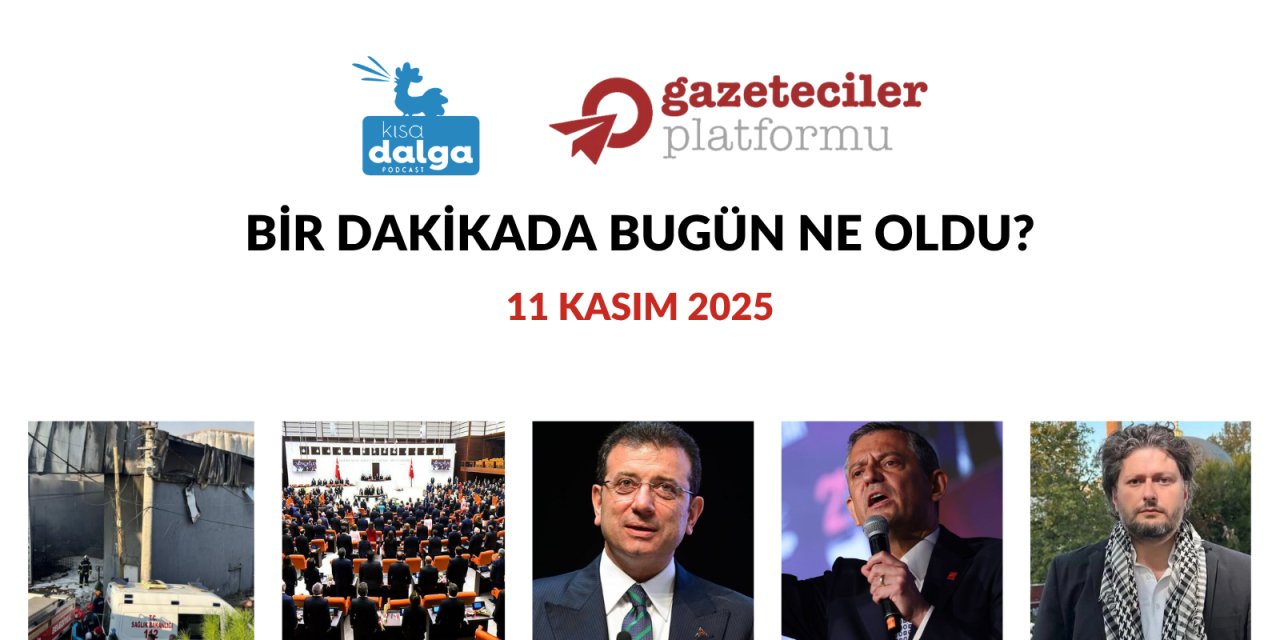 Bir dakikada bugün ne oldu?