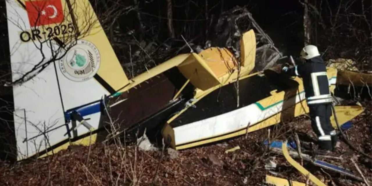 Hırvatistan'da düşen yangın söndürme uçağının enkazı bulundu: Pilot yaşamını yitirdi