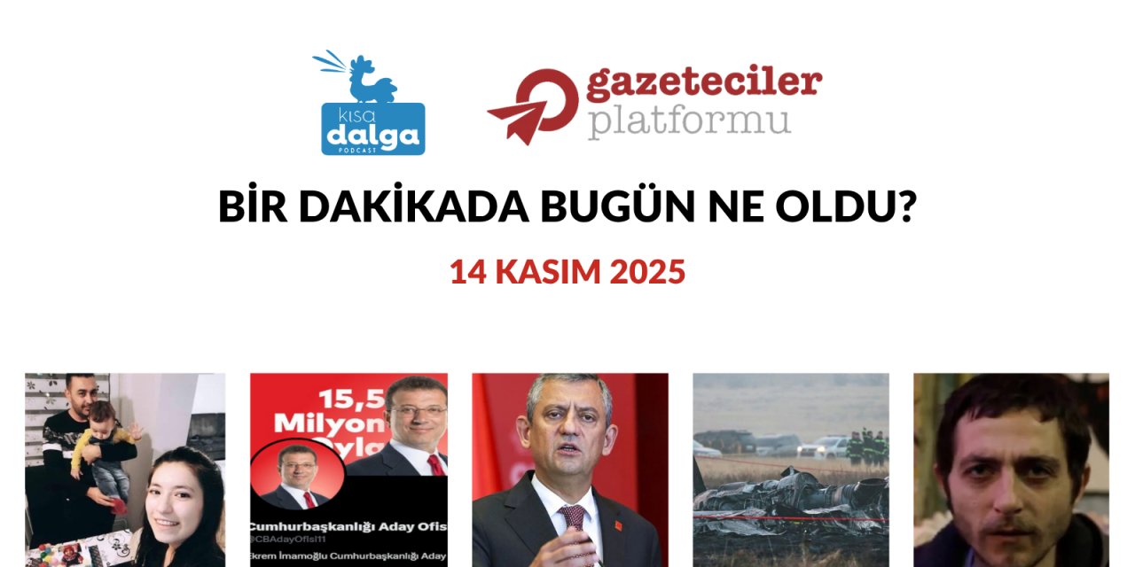 Bir dakikada bugün ne oldu?