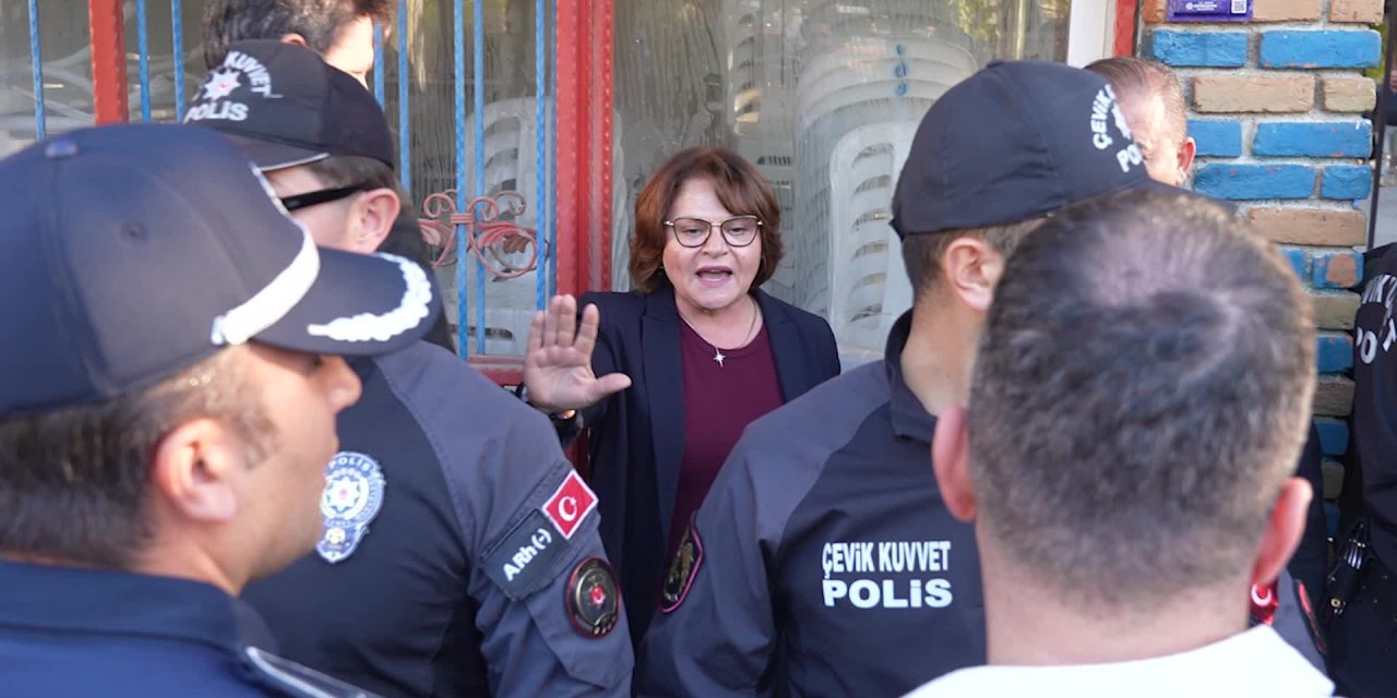 Aydın Didim'de yüksek tansiyon: Büyükşehir'in polis eşliğinde tahliye girişimi