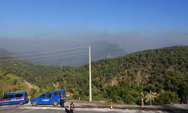 Köyceğiz yangınında 12. gün