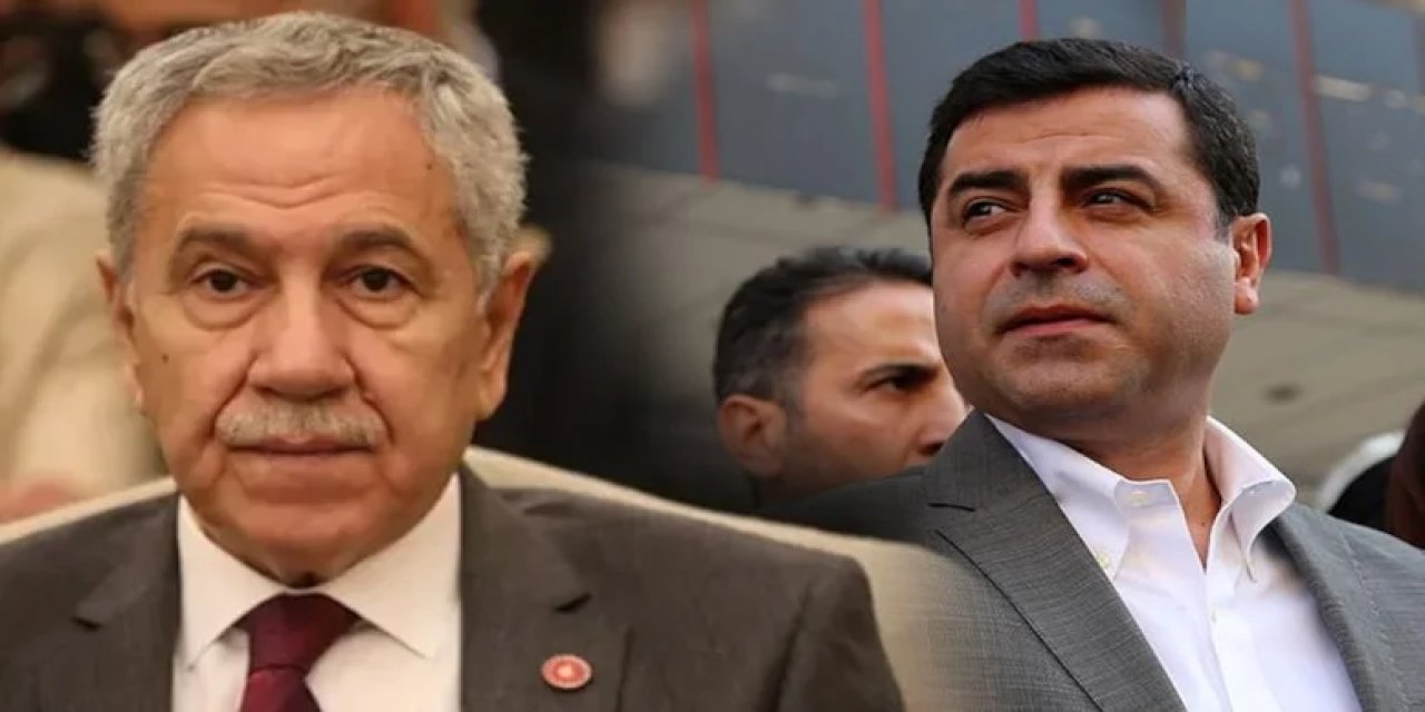 Demirtaş'tan sözlerini çarpıtarak aktaran Arınç'a sert tepki: İmasında dahi bulunmadım
