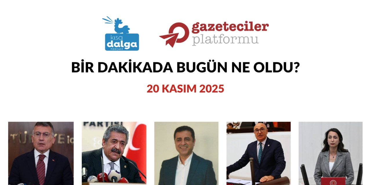 Bir dakikada bugün ne oldu?